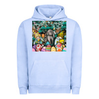 Pigment Grape Ice easter Urban Hoodie - CowhideDigitalArt