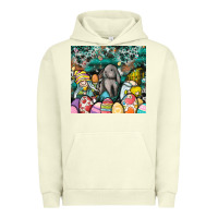 Pigment Pistachio easter Urban Hoodie - CowhideDigitalArt