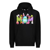 Black Easter mom Premium Hoodie - OliviaCreatesArt