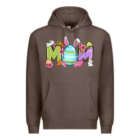 Coffee Easter mom Premium Hoodie - OliviaCreatesArt