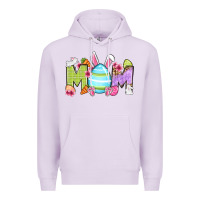 Lilac Easter mom Premium Hoodie - OliviaCreatesArt