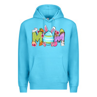 Ocean Blue Easter mom Premium Hoodie - OliviaCreatesArt