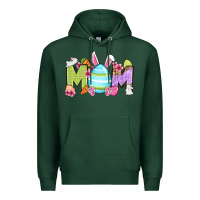 Sports Green Easter mom Premium Hoodie - OliviaCreatesArt