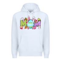 White Easter mom Premium Hoodie - OliviaCreatesArt