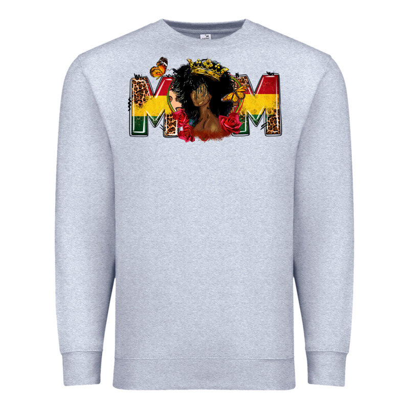 Juneteenth Mom Mother's Day Premium Sweatshirt by FaDigitalArtStudio | Teevron