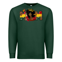Sports Green Juneteenth mom Mother's Day Premium Sweatshirt - FaDigitalArtStudio