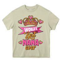 Mossy world's best nana ever Heavy Core Tee - Jasminsmagicworld