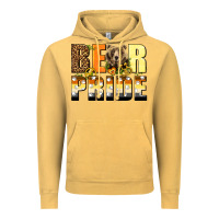 Vintage Mustard Western Bear Pride LGBTQ+ Vintage Hoodie - BundleAndBundleShop
