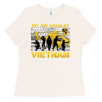 Bone 1st air cavalry vietnam veteran Ladies Tee - Jasminsmagicworld