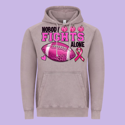 Nobody Fights Alone Vintage Hoodie Designed By Ranaportraitstore