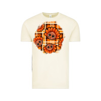 Vintage Arctic Thanksgiving Turkey With Tartan Patch Vintage Tee - BundleAndBundleShop