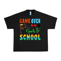 Black game over back to school Urban Heavy Tee - BundleAndBundleShop