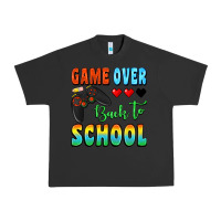 Pigment Black game over back to school Urban Heavy Tee - BundleAndBundleShop