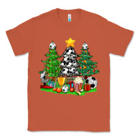 Copper Christmas With Soccer Trees Classic Tee - BundleAndBundleShop