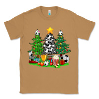 Toasted Coconut Christmas With Soccer Trees Classic Tee - BundleAndBundleShop