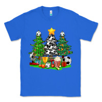True Royal Christmas With Soccer Trees Classic Tee - BundleAndBundleShop