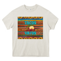 Cream tacos before vatos Heavy Core Tee - BarkalooDesign