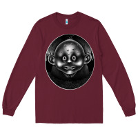 Burgundy Surrealizm Long Sleeve Tee - Bettercallsaul