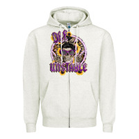 Oatmeal Heather def unstable Zipper Hoodie - CowGirlArtShop