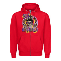 Red def unstable Zipper Hoodie - CowGirlArtShop