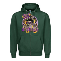 Sports Green def unstable Zipper Hoodie - CowGirlArtShop