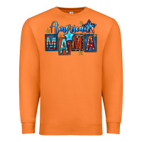 American Mama Mother's Day Premium Sweatshirt | Teevron