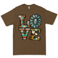 Cacao Turquoise Love Premium Tee - Jasminsmagicworld