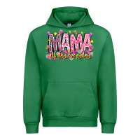 Emerald mama all day everyday Urban Hoodie - CowhideDigitalArt