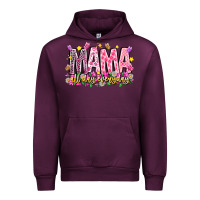 Mauve Wine mama all day everyday Urban Hoodie - CowhideDigitalArt