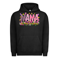 Pigment Black mama all day everyday Urban Hoodie - CowhideDigitalArt