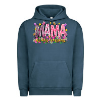 Pigment Midnight Navy mama all day everyday Urban Hoodie - CowhideDigitalArt