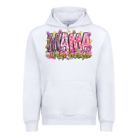 White mama all day everyday Urban Hoodie - CowhideDigitalArt