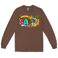 Chestnut salty vibes Long Sleeve Tee - RanaPortraitStore
