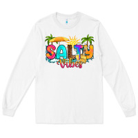 White salty vibes Long Sleeve Tee - RanaPortraitStore