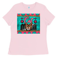 Bubblegum Pink Western Bengal Cat Mom Ladies Tee - LillyAllenDesigns