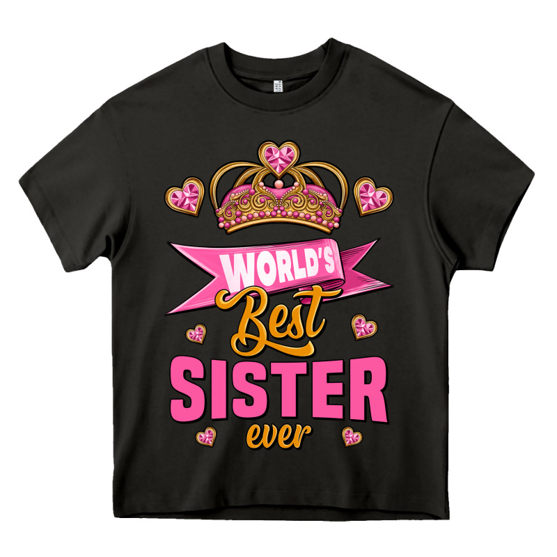 World's Best Sister Ever Heavy Core Tee by Jasminsmagicworld | Teevron
