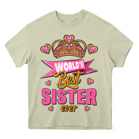 Mossy world's best sister ever Heavy Core Tee - Jasminsmagicworld