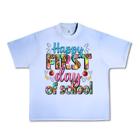 Grape Ice happy first day of school Urban Heavy Tee - BundleAndBundleShop