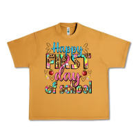 Peanut Butter happy first day of school Urban Heavy Tee - BundleAndBundleShop