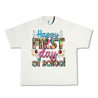 Pistachio happy first day of school Urban Heavy Tee - BundleAndBundleShop