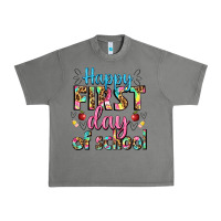 Tornado happy first day of school Urban Heavy Tee - BundleAndBundleShop