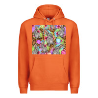 Carrot Easter bunnys eggs Premium Hoodie - OliviaCreatesArt
