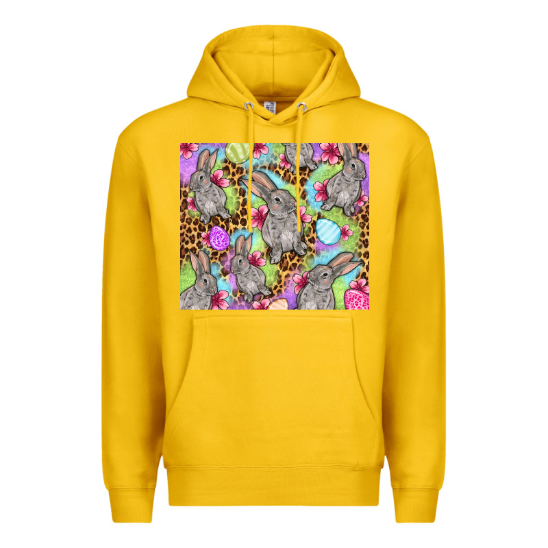Easter Bunnys Eggs Premium Hoodie by OliviaCreatesArt | Teevron