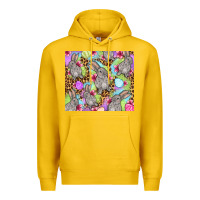 Lemon Easter bunnys eggs Premium Hoodie - OliviaCreatesArt