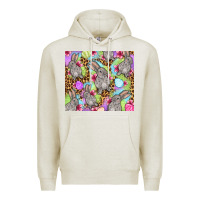 Oatmeal Heather Easter bunnys eggs Premium Hoodie - OliviaCreatesArt
