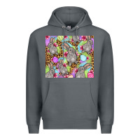 Rock Easter bunnys eggs Premium Hoodie - OliviaCreatesArt