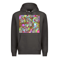 Smoke Easter bunnys eggs Premium Hoodie - OliviaCreatesArt