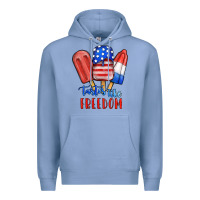 Colony Blue tastes like freedom Premium Hoodie - JahusDesignShop
