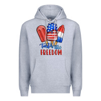 Heather Grey tastes like freedom Premium Hoodie - JahusDesignShop