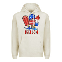 Oatmeal Heather tastes like freedom Premium Hoodie - JahusDesignShop
